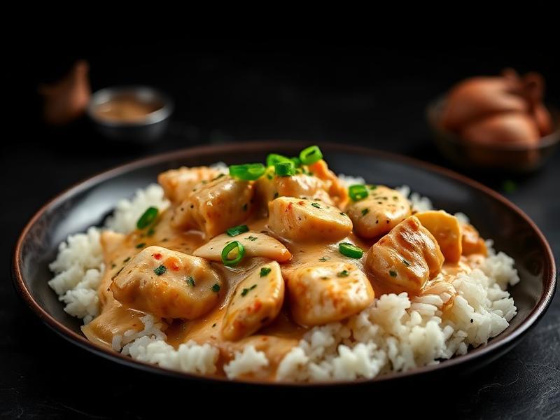 Garlic Chicken with Rice