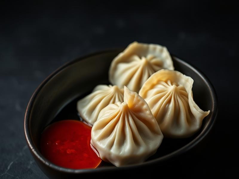 Chicken Mamtu (Dumplings)