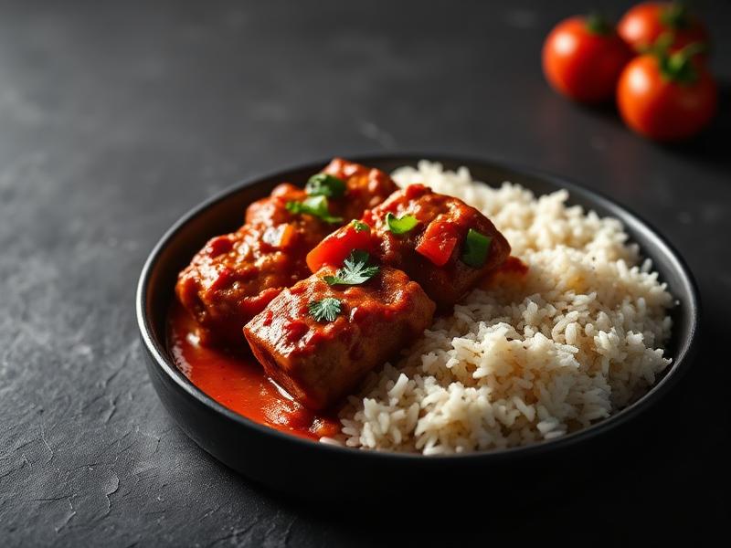 Chicken Shashlik with Rice